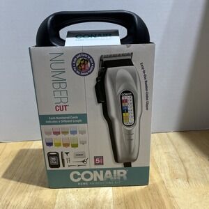 Conair Mens‎ Clipper Hair Cutting Kit Number 20-Pc Corded Clippers  HC408R
